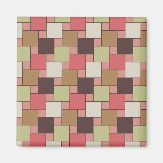 スパイスキャビネット幾何学的 マグネット (正面)