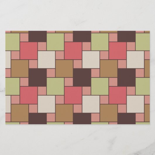 スパイスキャビネット幾何学的 便箋 (正面)