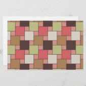 スパイスキャビネット幾何学的 便箋 (正面/裏面)