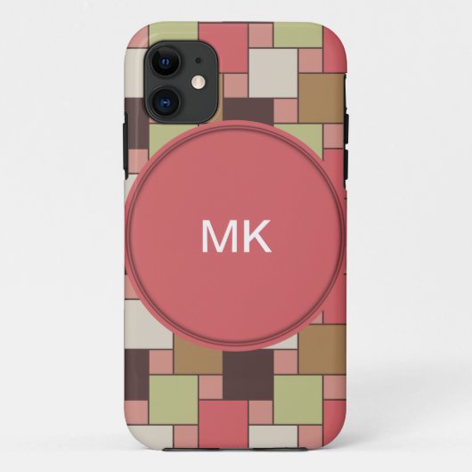 スパイスキャビネット幾何学的 Case-Mate iPhoneケース (裏面)