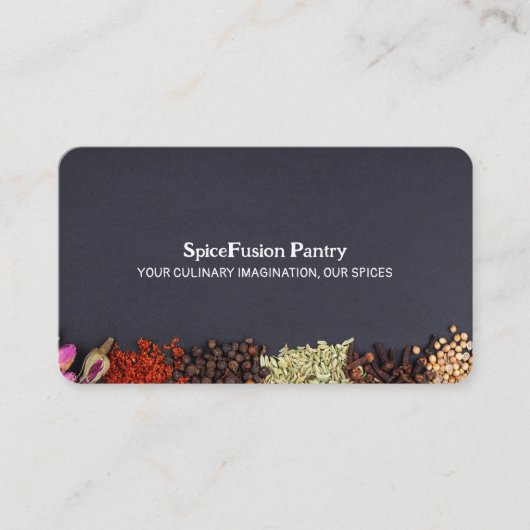 スパイスシェフ 名刺 (正面)