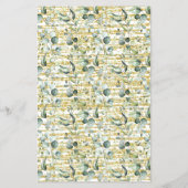 スパイスシャワーゲームカードのユーカリ金ゴールド名 チラシ (裏面)