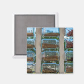 スパイスジャース冷蔵庫用マグネット マグネット (正面/裏面)