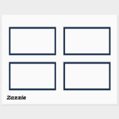 スパイスジャール暗黒のネ縁どイブ空白のルー 長方形シール (シート)