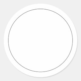 スパイスジャール白縁ど黒空白のシンプル ラウンドシール