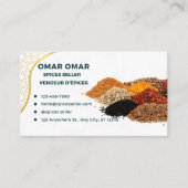 スパイスセラー – ベンデュールデピス 名刺 (正面)