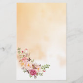 スパイスピンクのフローラゲームカードの名前 チラシ (裏面)