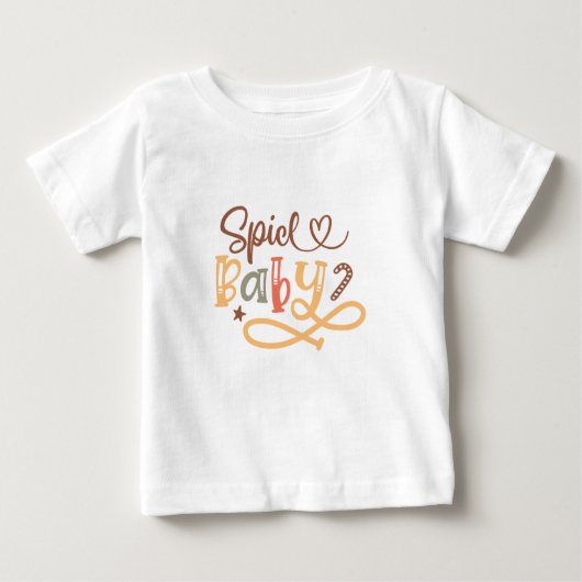 スパイスベイビー - 秋のTシャツ ベビーTシャツ (正面)