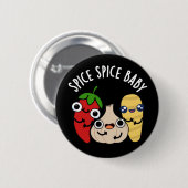 スパイスベビーおもしろいフードプンダークBG 缶バッジ (正面&裏面)