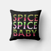 スパイスベビーおもしろい感謝贈り クッション (裏面)