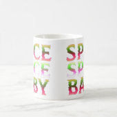 スパイスベビーおもしろい感謝贈り コーヒーマグカップ (中央)