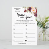 スパイスマルサラ花ブライダルシャワーゲーム (スタンド正面)