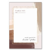 スパイスモダンテラコッタ |テーブル番号カード テーブルナンバー (裏面)