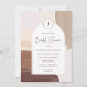 スパイスモダンテラコッタ |ブライダルシャワー 招待状 (正面)