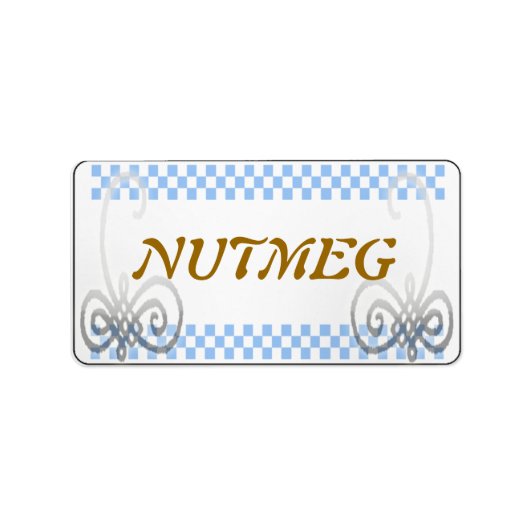 スパイスラベル ラベル (正面)