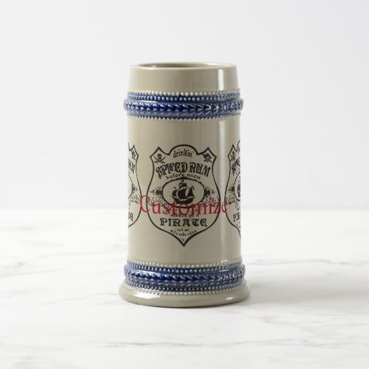 スパイスラム海賊飲料サンダー_コーブ ビールジョッキ (中央)