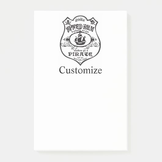 スパイスラム海賊飲料サンダー_コーブ ポストイット (正面)