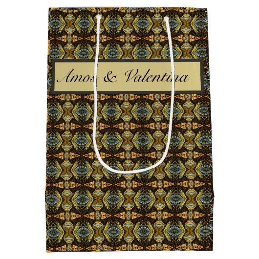 スパイスロード、カスタム ミディアムペーパーバッグ (裏面)