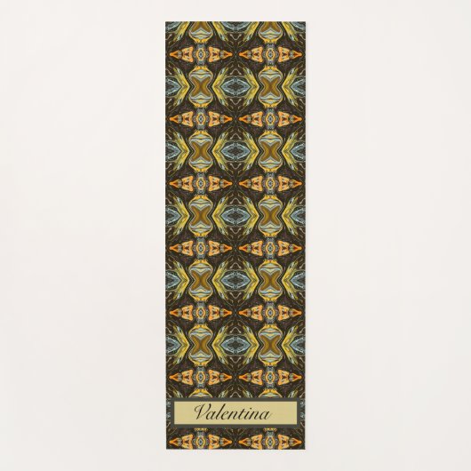 スパイスロード、カスタム ヨガマット (正面)