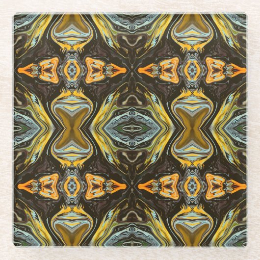 スパイスロード ガラスコースター (正面)