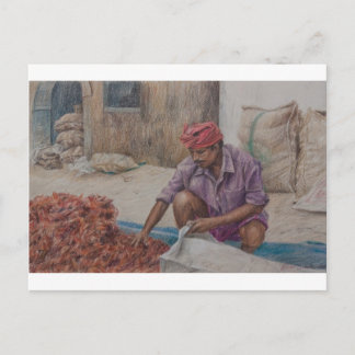 スパイス倉庫の香り ポストカード