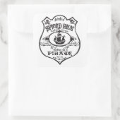 スパイス入りラム海賊飲みThunder_Cove スクエアシール (バッグ)