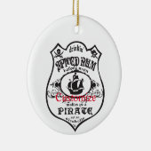 スパイス入りラム海賊飲みThunder_Cove セラミックオーナメント (右)