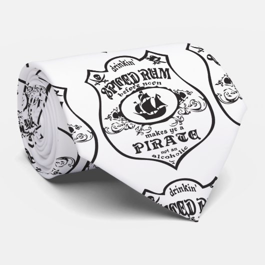 スパイス入りラム海賊飲みThunder_Cove ネクタイ (ロール)