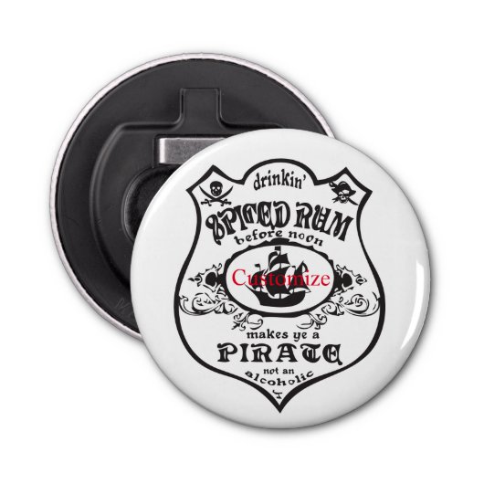 スパイス入りラム海賊飲みThunder_Cove 栓抜き (正面)