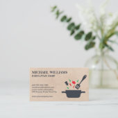 スパイス及び食品料理ポット 名刺 (スタンド正面)