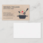 スパイス及び食品料理ポット 名刺 (正面/裏面)