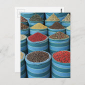 スパイス市場 ポストカード (正面/裏面)