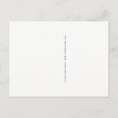 スパイス植物学 |新しいアドレス 案内ポストカード (裏面)