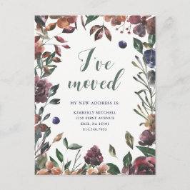 スパイス植物学 |新しいアドレス 案内ポストカード