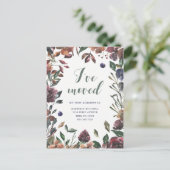 スパイス植物学 |新しいアドレス 案内ポストカード (スタンド正面)