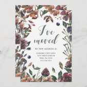 スパイス植物学 |新しいアドレス 案内状 (正面/裏面)