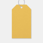 スパイス素朴マスタードひまわりブライダル ギフトタグ (裏面)