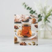 スパイス茶 ポストカード (スタンド正面)