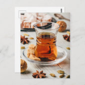 スパイス茶 ポストカード (正面/裏面)