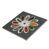 スパイス開花アートキッチン タイル (側面)