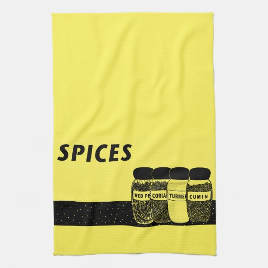 スパイス キッチンタオル (縦)