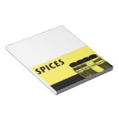 スパイス ノートパッド (アングル)