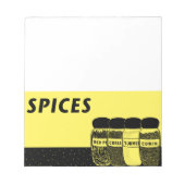 スパイス ノートパッド (正面)