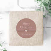 スパイス |ボーモダンシンプルミニマルクリスマス ラウンドシール