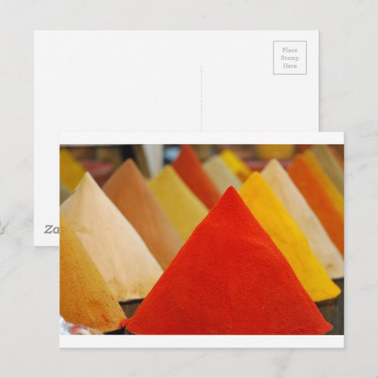 スパイス ポストカード (正面/裏面)