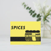 スパイス ポストカード (スタンド正面)