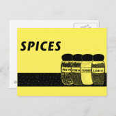 スパイス ポストカード (正面/裏面)