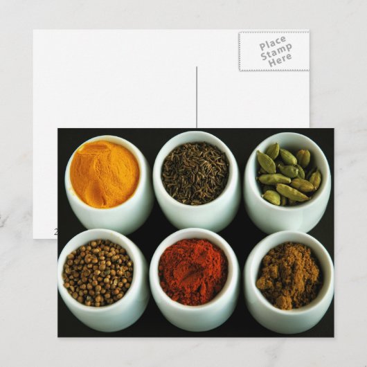 スパイス ポストカード (正面/裏面)