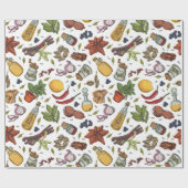 スパイス ラッピングペーパー (フラット)