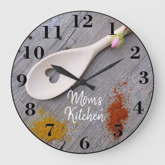 スパイス ラージ壁時計 (正面)